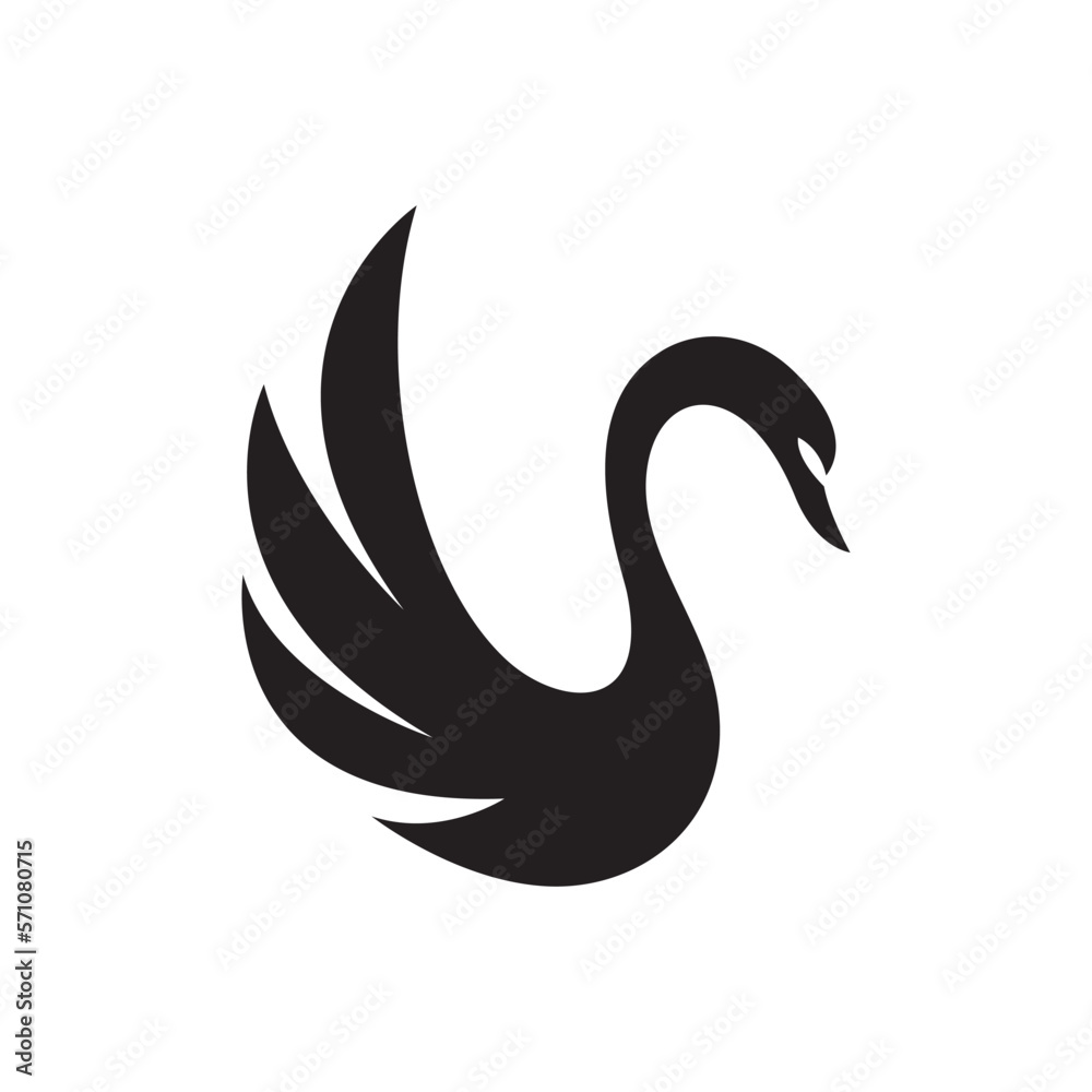 Swan logo images illustration Swan logo images illustration