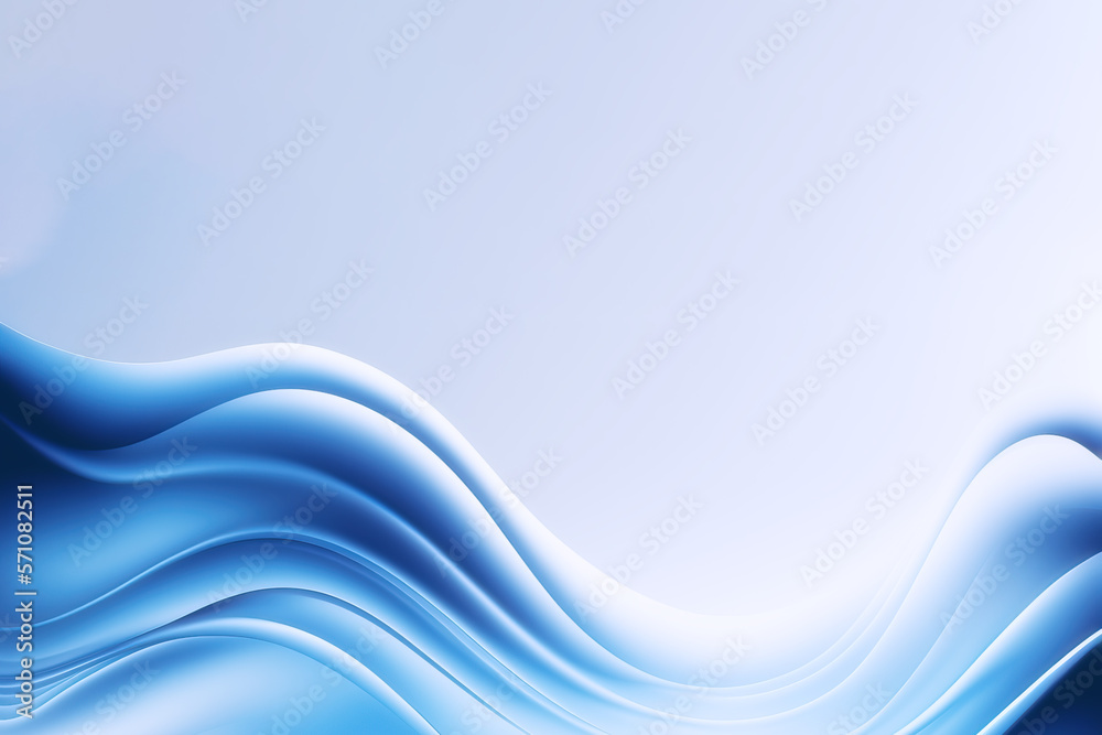 Naklejka premium soft flow gradient fresh transparent design background, blue abstract wallpaper,blurred blue background use us backdrop or present product design