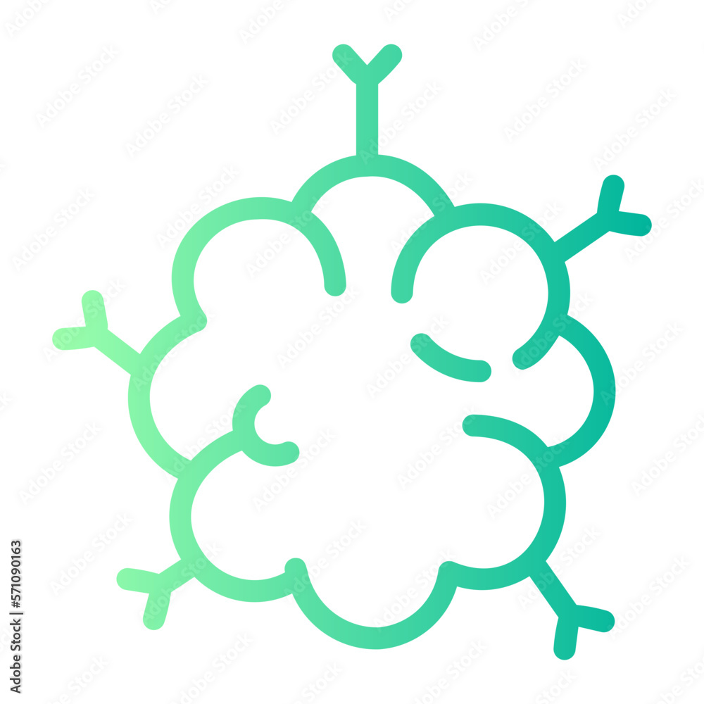 cancer gradient icon cancer gradient icon
