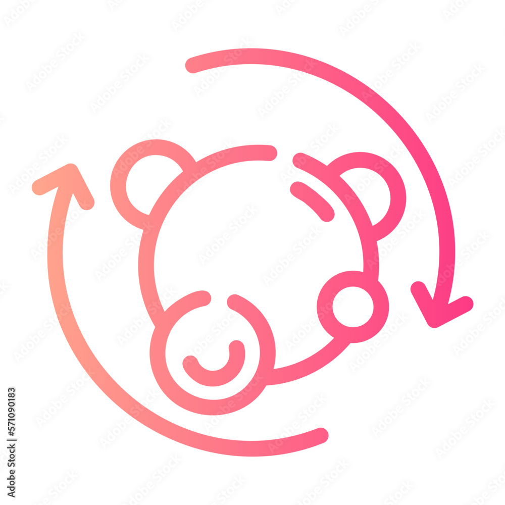 metabolism gradient icon metabolism gradient icon