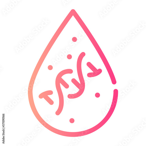 blood gradient icon