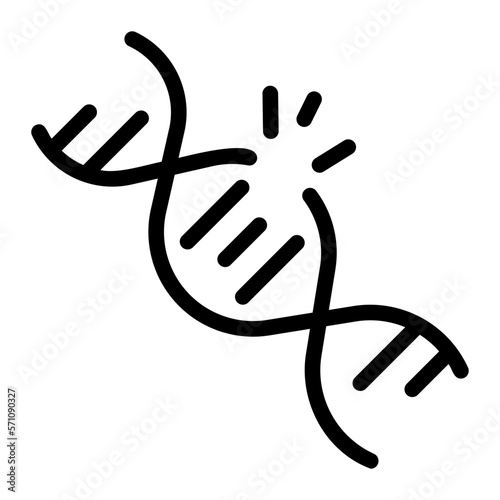 mutant line icon