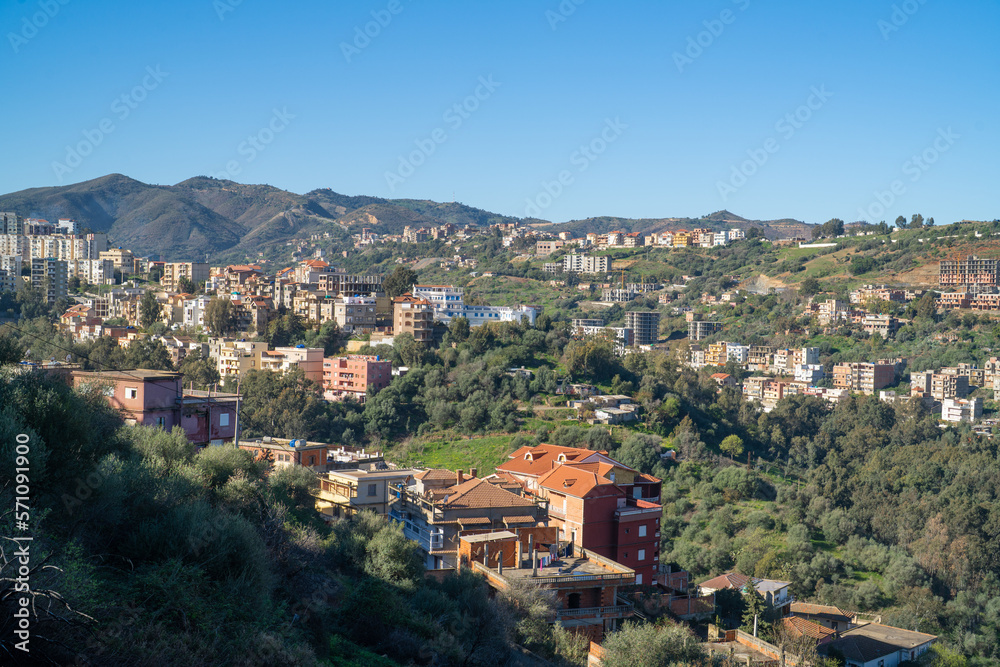 Views of skikda, city in the north east of Algeria