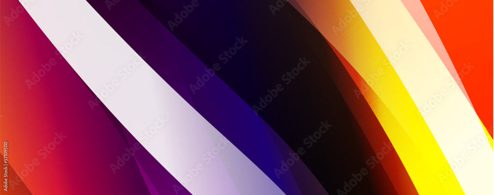 Trendy simple fluid color gradient abstract background with dynamic wave line effect. Vector Illustration For Wallpaper, Banner, Background, Card, Book Illustration, landing page