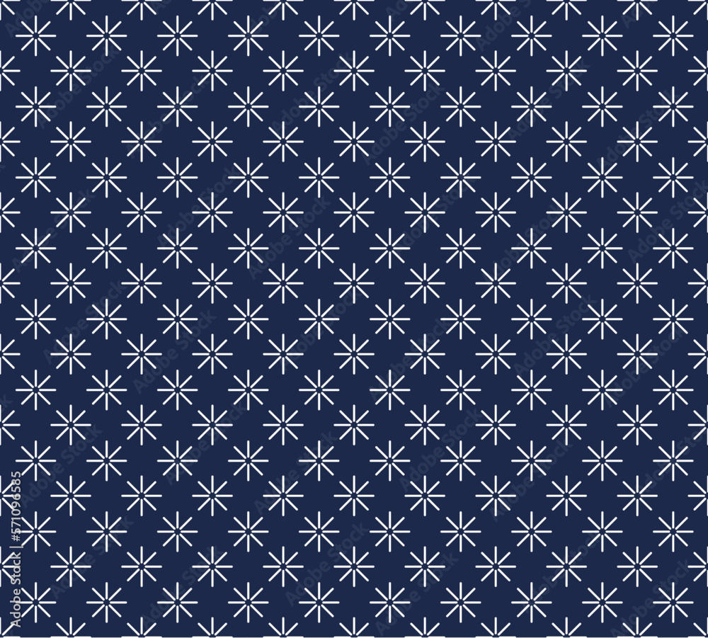 Abstract . Sashiko seamless pattern. line white on indigo background. design for pillow, print, fashion, clothing, fabric, gift wrap. Vector. Abstract . Sashiko seamless pattern. line white on indigo background. design for pillow, print, fashion, clothing, fabric, gift wrap. Vector.