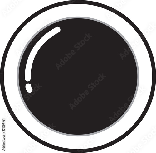 circle button for tecnology of mecine
