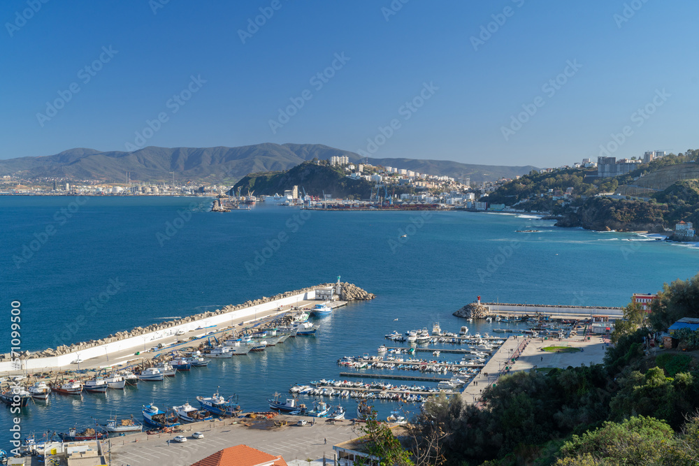 Skikda-Algeria- Harbor view

