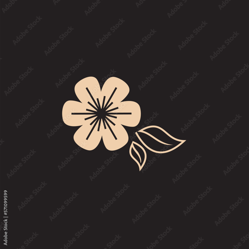 Rose line art logo vector was created in a simple style with delicate elements. Rose line art logo vector was created in a simple style with delicate elements.