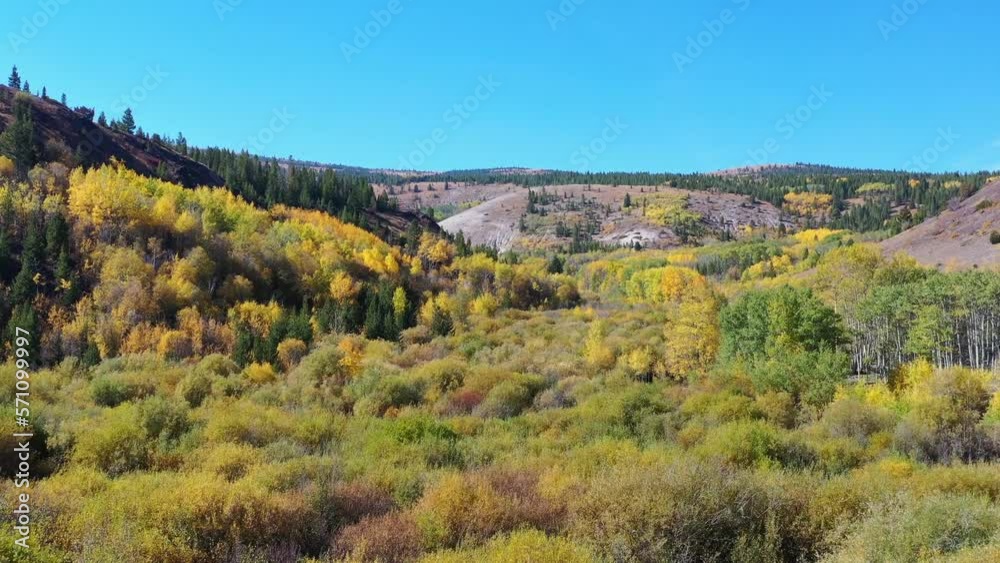 Flying over the beautiful fall colors in Anaconda, Montana. Flying over the beautiful fall colors in Anaconda, Montana.