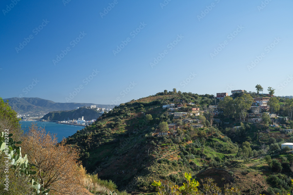 Views of skikda, city in the north east of Algeria
