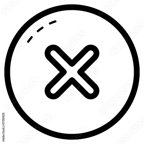 cancel sign icon