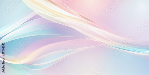 Gradient mesh abstract background. Futuristic holographic backdrop with gradient mesh. 90s, 80s retro style. Iridescent