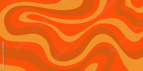 Psychedelic trippy y2k retro background swirl. Simple vector illustration. Groovy wave print. Vintage background. Psychedelic groovy spiral.