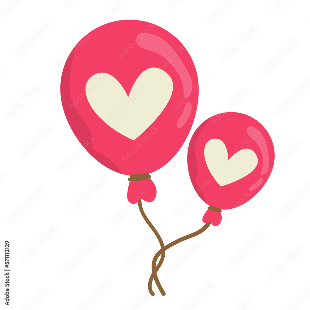 Heart Balloon design
