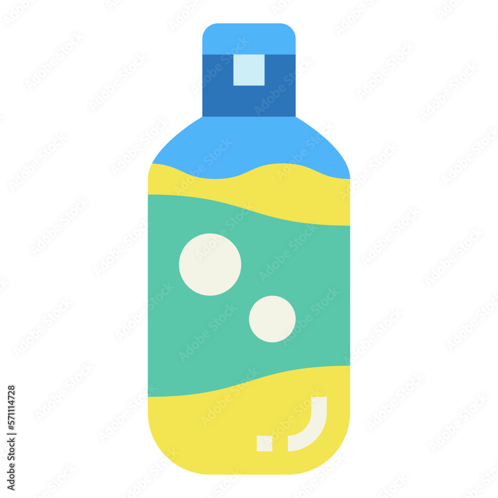 toner flat icon style toner flat icon style