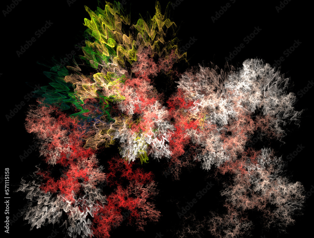 Imaginatory fractal abstract background Image Imaginatory fractal abstract background Image