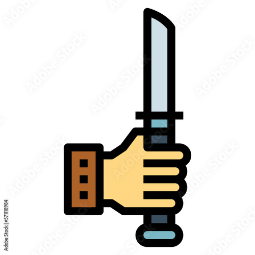 tanto filled outline icon style