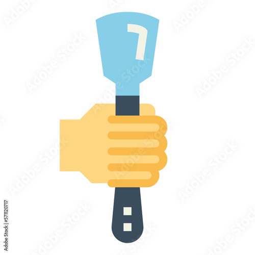 Turner flat icon style