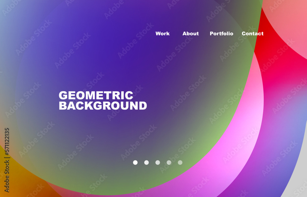 Abstract liquid background for your landing page design. Web page for website or mobile app wallpaper Abstract liquid background for your landing page design. Web page for website or mobile app wallpaper