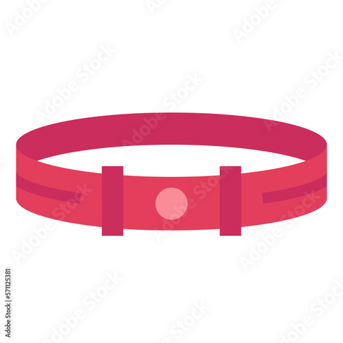 wristband flat icon style