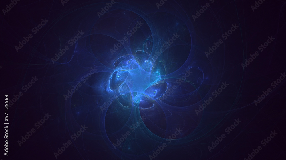 3D rendering abstract multicolor fractal light background 3D rendering abstract multicolor fractal light background