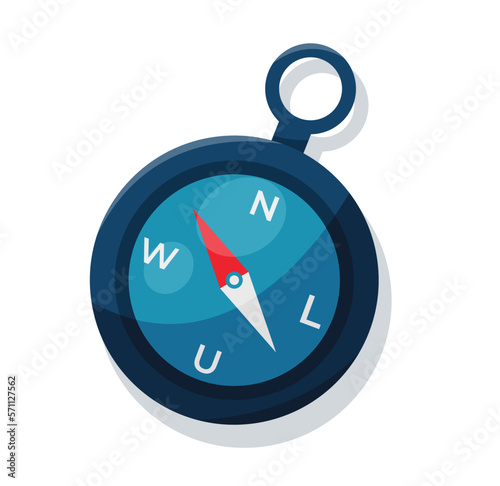 geography compass isolated	
