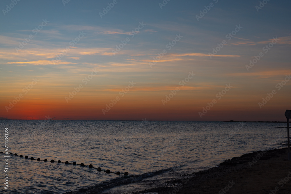 Fototapeta premium sunrise on the beach