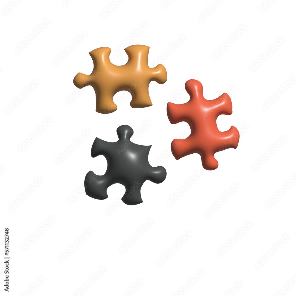 red jigsaw puzzle, jigsaw 3D red jigsaw puzzle, jigsaw 3D