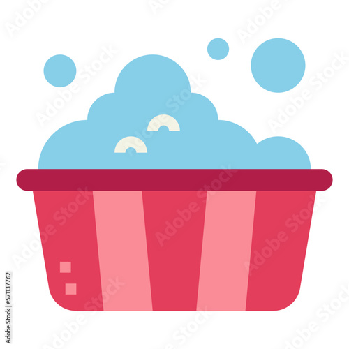 washbowl flat icon style
