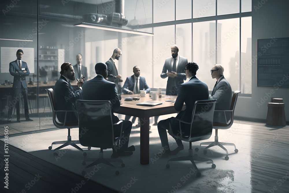 group of business people in a meeting group of business people in a meeting