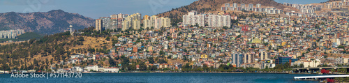 izmir turkey downtown urban panorama © HUSEYIN