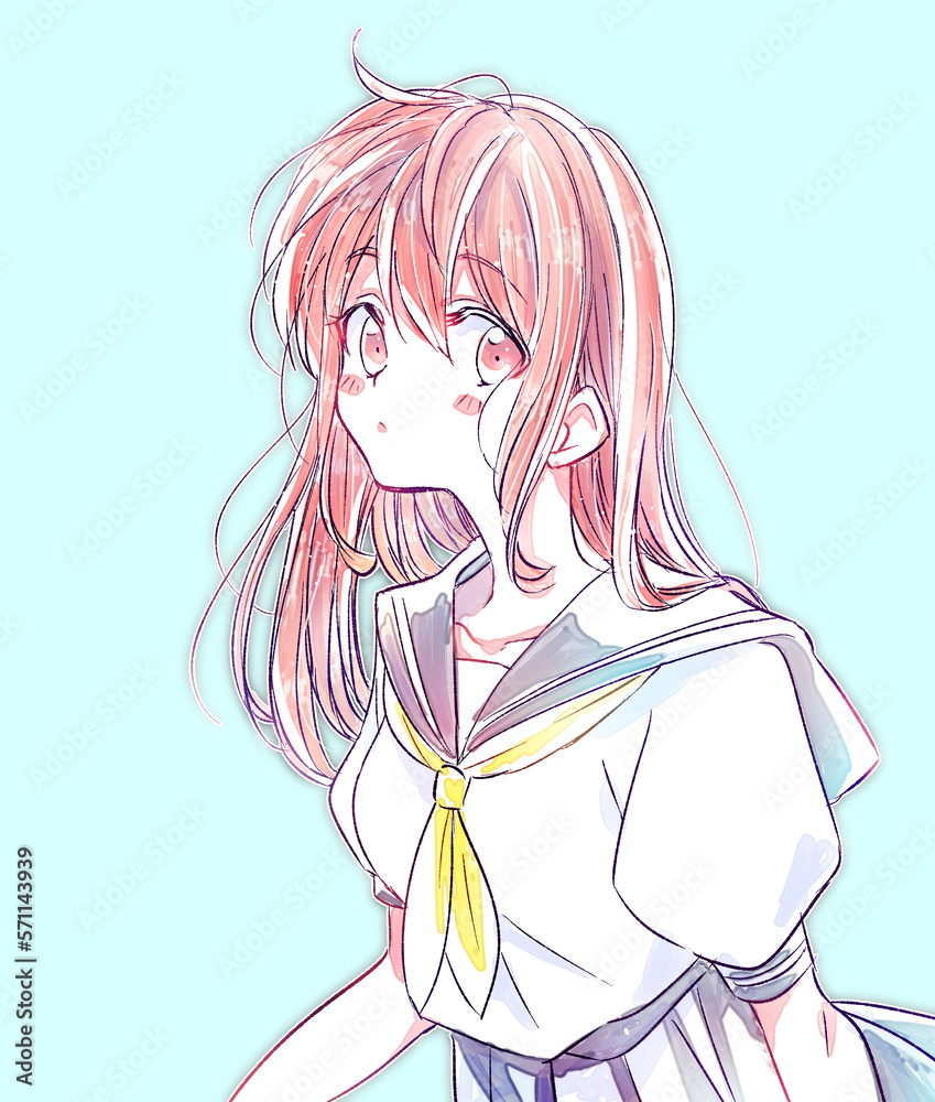 女子学生 漫画絵 女子学生 漫画絵