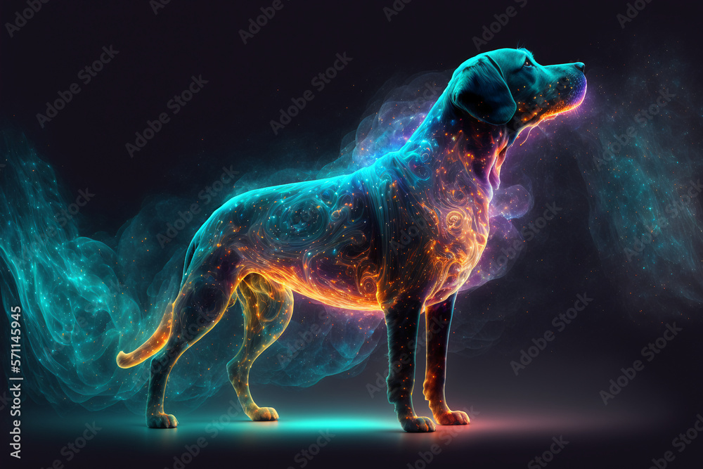 Spirit animal - Labrador, Generative AI