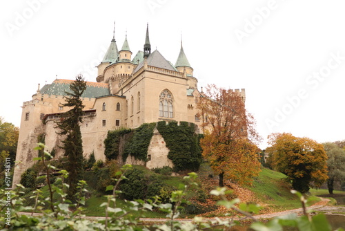 castle in the mountains. architecture, church, castle, building, tower, cathedral, europe, sky, city, travel, old, romania, history, france, medieval, landmark, tourism, palace, religion, historic, 