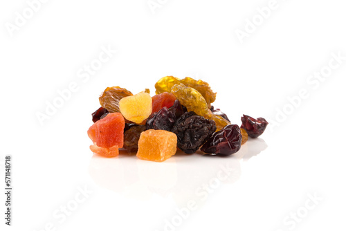 Mix variety of dried fruit