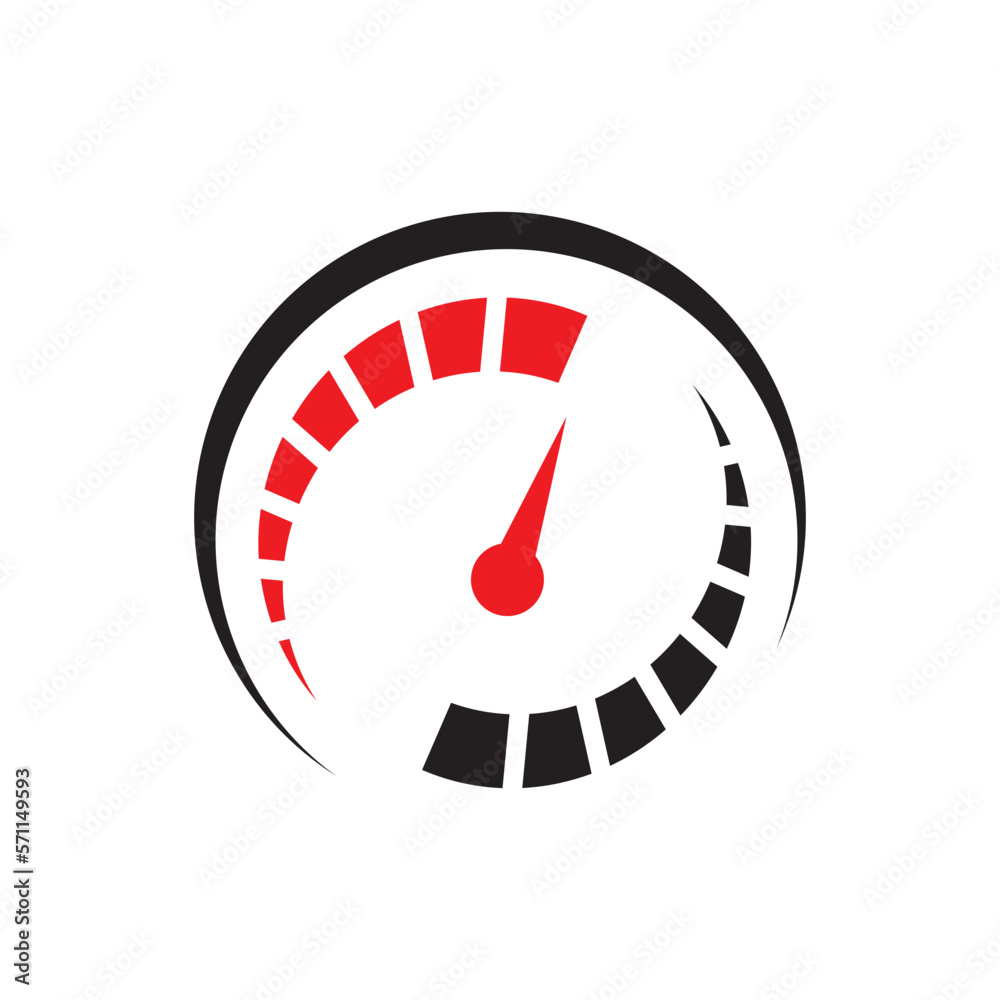 Speed logo images illustration