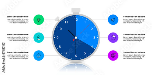illustration of a clock