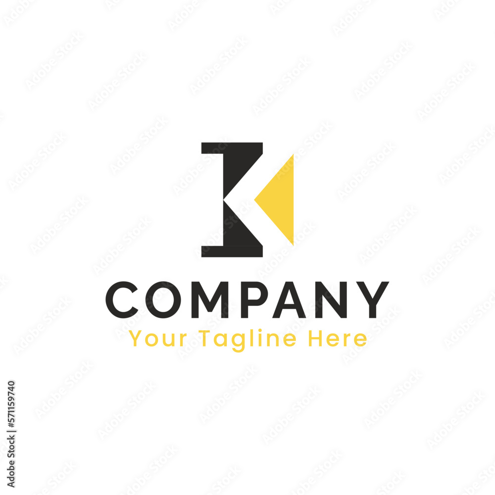K direction logo design vector illustration K direction logo design vector illustration