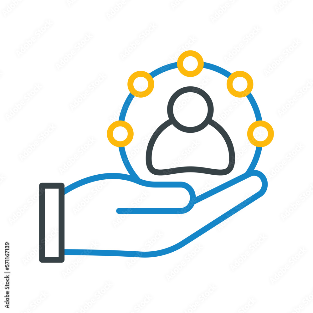 Responsibility icon. sign for mobile concept and web design. vector illustration Responsibility icon. sign for mobile concept and web design. vector illustration