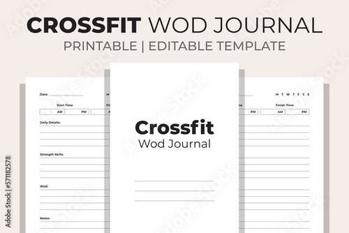 Crossfit Wod Journal