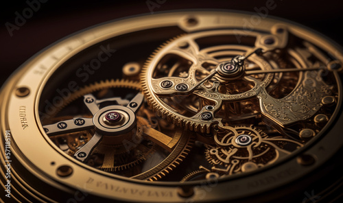intricate watch mechanism