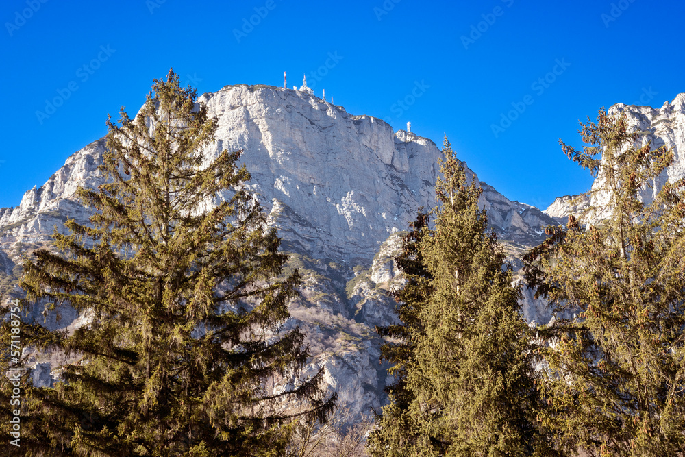 Ripetitori in cima alla Paganella