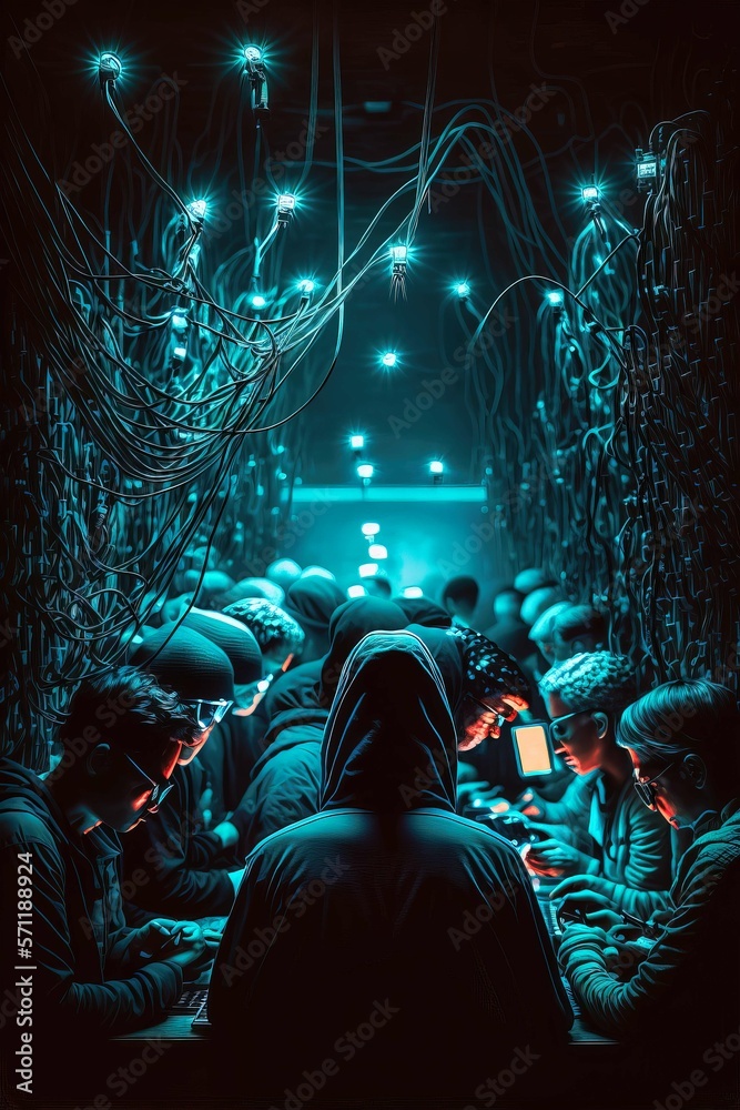 a cybercriminal group uses artificial intelligence to blackmail