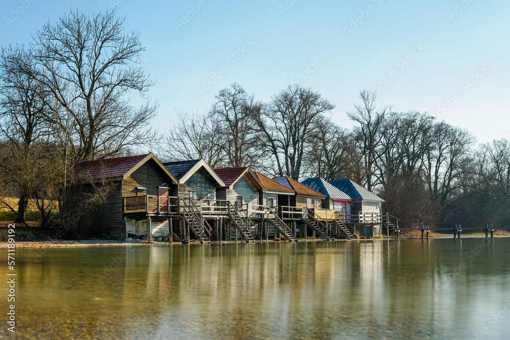 Fischerhütten am Ammersee