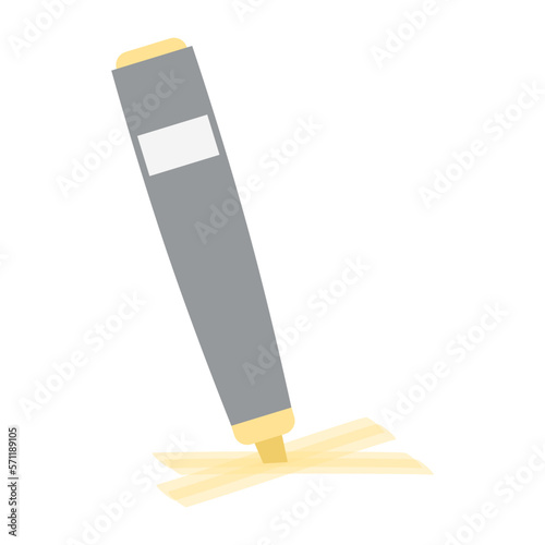 Highlighter Marks Drawing Doodle Sketch Line

