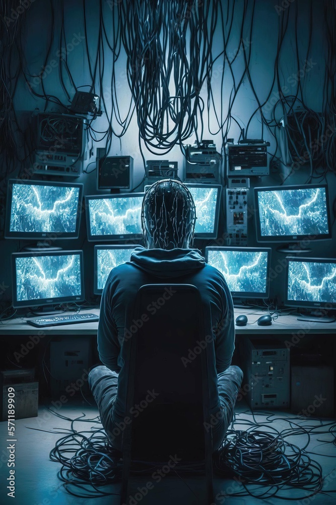 a cybercriminal group uses artificial intelligence to blackmail