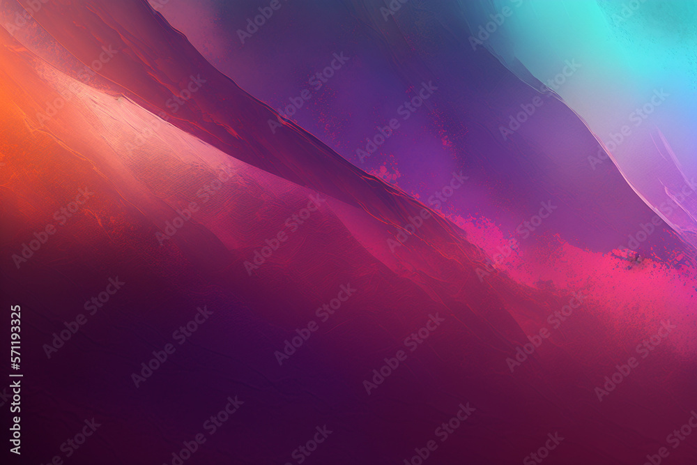 Abstract, modern, and vibrant background in rainbow colors, including shades of pink, purple, neon, and blue. Perfect for graphic design or wallpaper. Ai generated