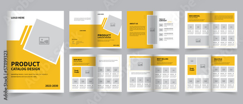 Product Catalog Brochure Template or catalog design