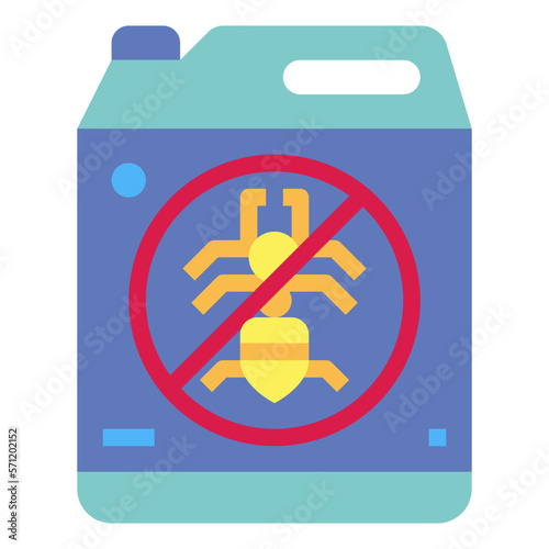 insecticide flat icon style photo