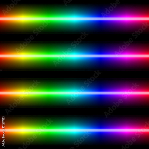 glowy neon lines